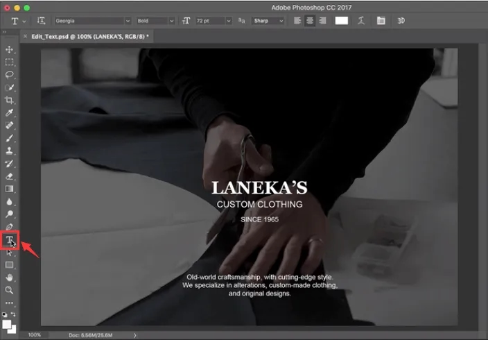 Jak wyjustować tekst w Photoshopie - proste kroki i porady