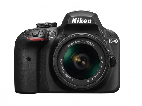 Lustrzanka cyfrowa Nikon D3400 AF-P 18-55 VR czarny - poznaj szczegóły
