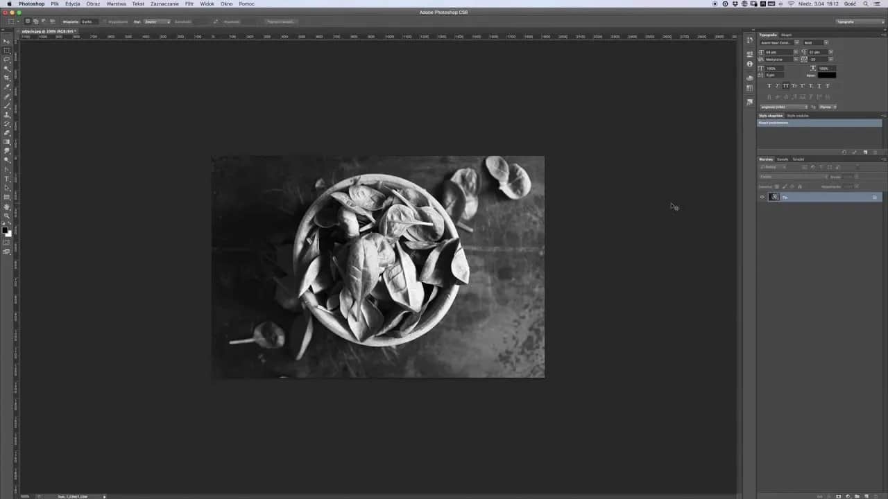 Jak zrobić czarno-białe zdjęcie w Photoshop bez utraty jakości