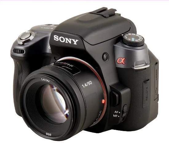 Lustrzanka Sony A550 - wyjątkowe możliwości i niezawodność w fotografii