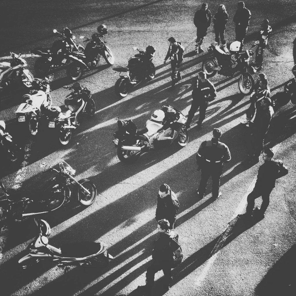 street foto Rzeszów motocykliści 